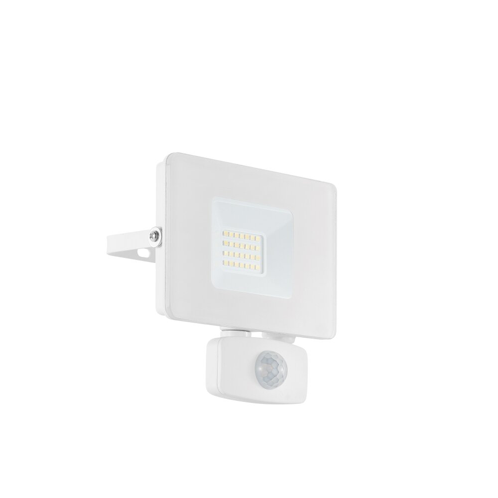 Eglo FAEDO Aussenwandleuchte LED Weiß, 1-flammig, Bewegungsmelder main product photo