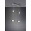 Trio Leuchten Franklin Pendelleuchte LED Nickel-Matt, 2-flammig