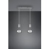 Trio Leuchten Franklin Pendelleuchte LED Nickel-Matt, 2-flammig