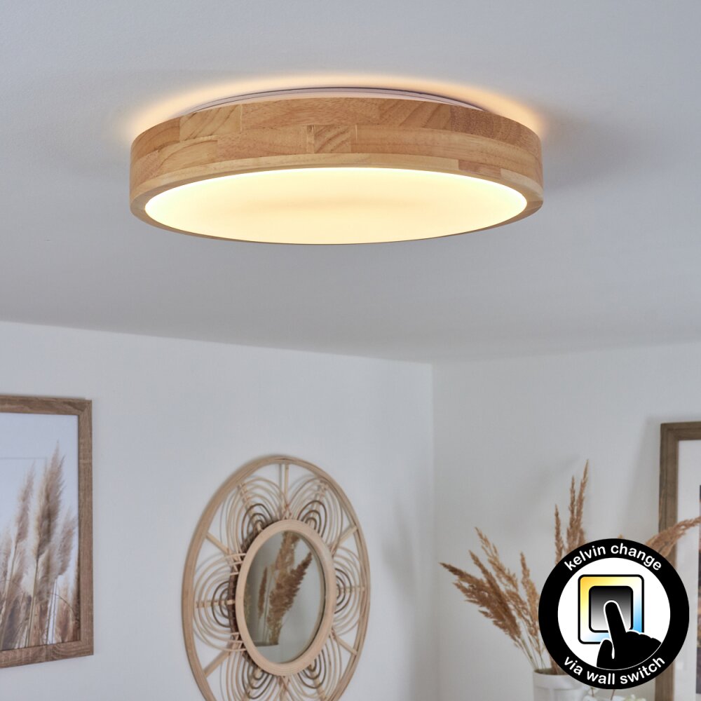 Samaira Deckenleuchte LED Weiß, 1-flammig main product photo