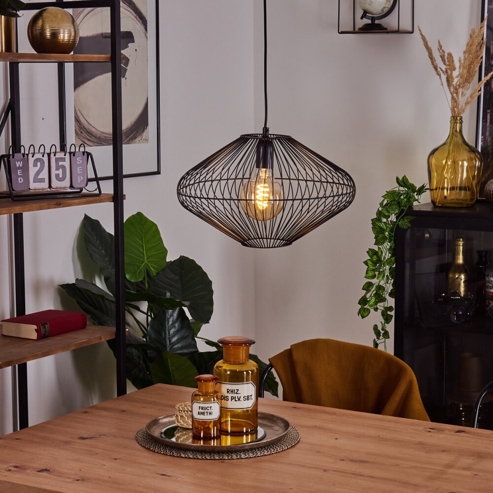 Unafo Hängeleuchte Schwarz, 1-flammig main product photo