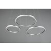 Trio Leuchten Morrison Pendelleuchte LED Nickel-Matt, 1-flammig