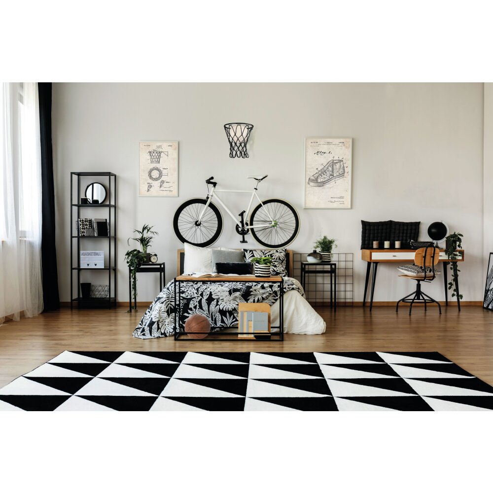 Mantra BASKETBALL Wandleuchte Schwarz, 1-flammig main product photo