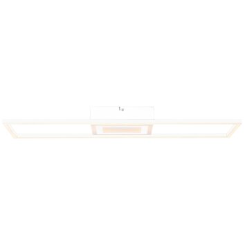 Brilliant Leuchten Besson Deckenleuchte LED Weiß, 1-flammig