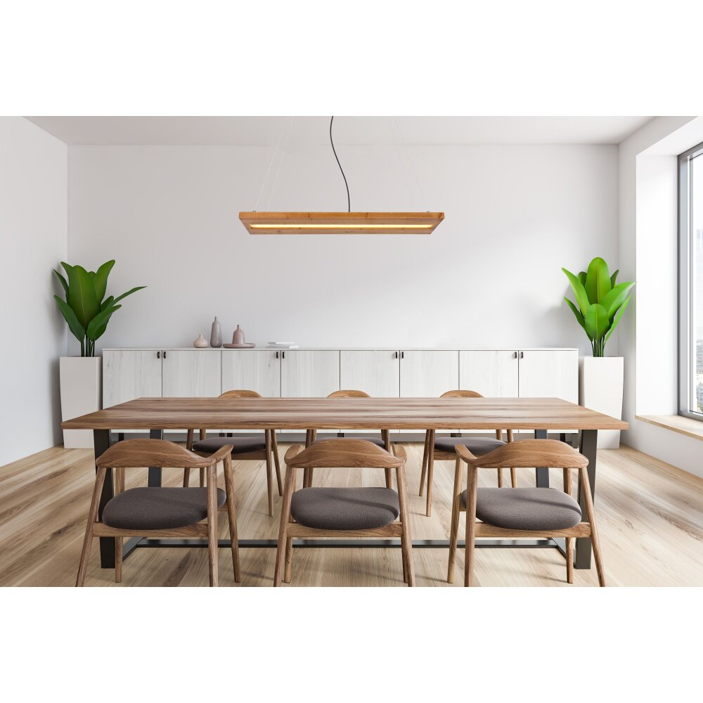 Globo ALINA Pendelleuchte LED Schwarz, 1-flammig main product photo