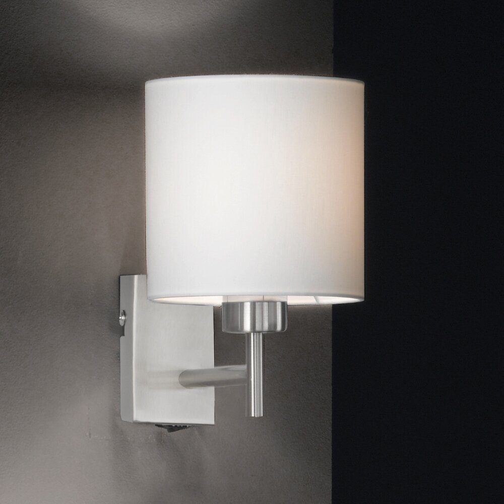 Fischer & Honsel Dreamer Wandleuchte Nickel-Matt, 1-flammig main product photo