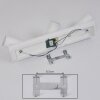 Javel Deckenleuchte Chrom, Weiß, 3-flammig
