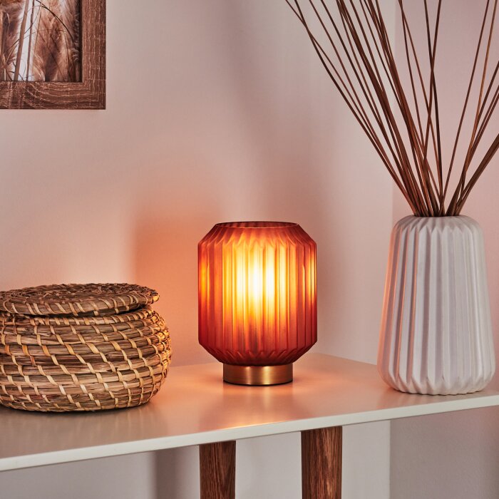 Briel Tischleuchte Messing, 1-flammig Briel Tischleuchte Messing, 1-flammig