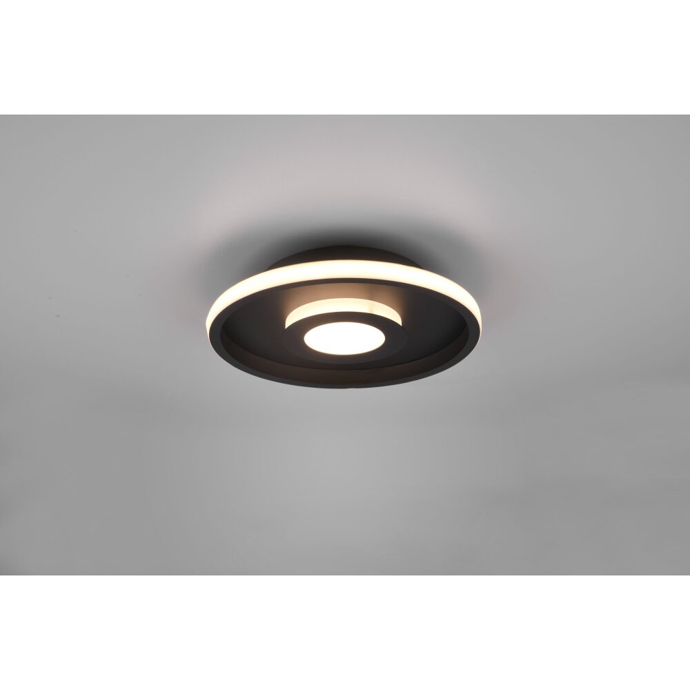 Trio Leuchten Ascari Deckenleuchte LED Schwarz, 1-flammig main product photo