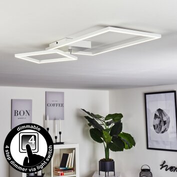 Doyon Deckenleuchte LED Weiß, 1-flammig