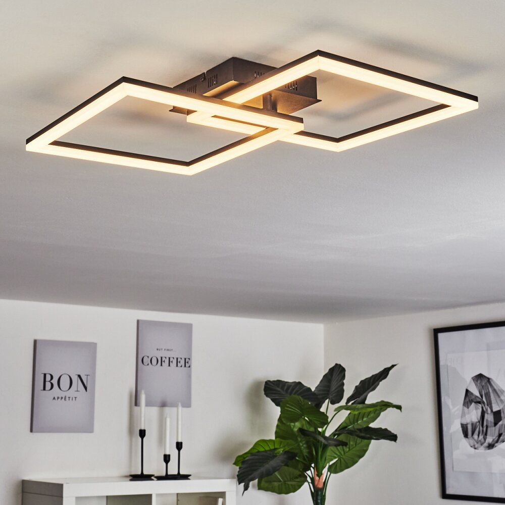 Taleta Deckenleuchte LED Schwarz, 1-flammig main product photo