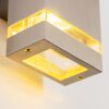 Lutec Lampen Außenwandleuchte Edelstahl, 2-flammig