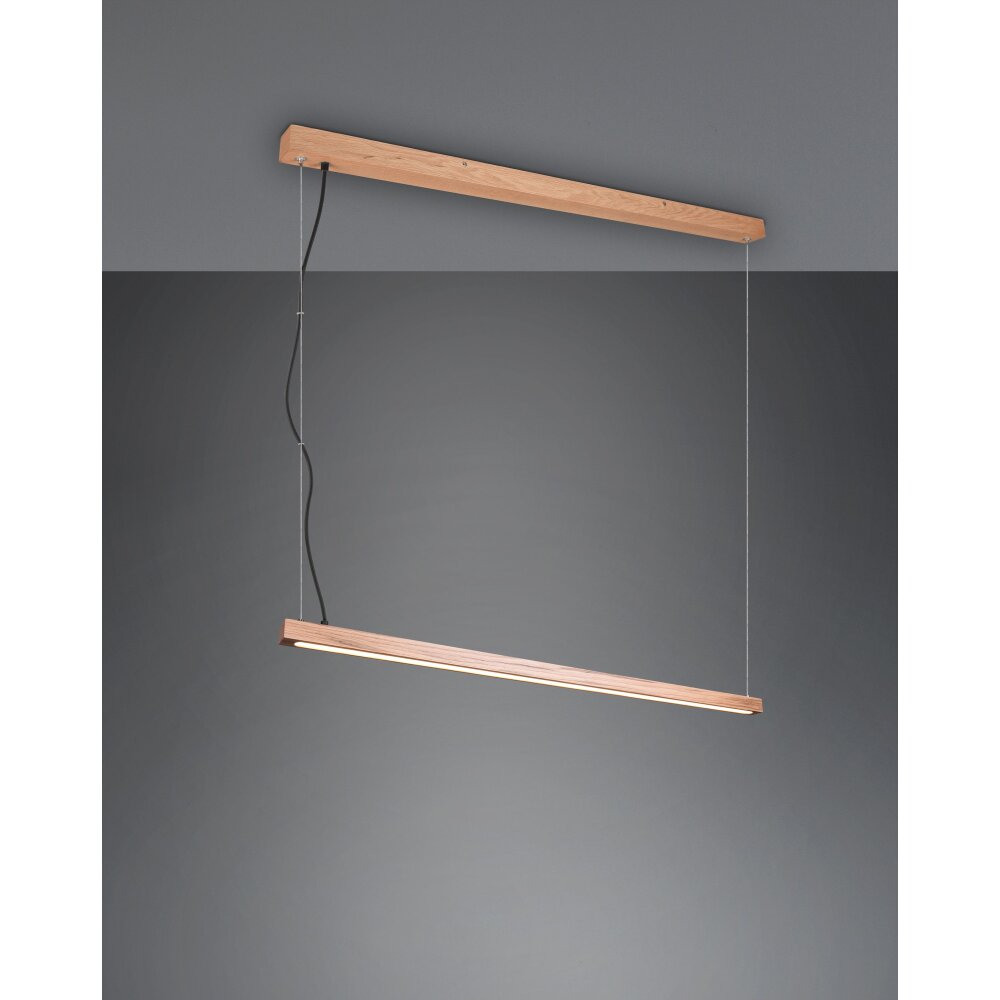 Trio Leuchten Bellari Pendelleuchte LED Braun, 1-flammig main product photo