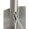 Steinhauer Prestige Chic Bogenstehlampe Stahl gebürstet, 1-flammig