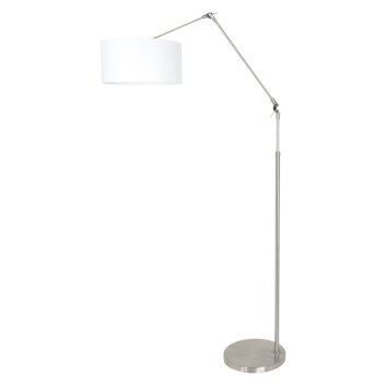 Steinhauer Prestige Chic Bogenstehlampe Stahl gebürstet, 1-flammig