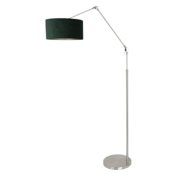 Steinhauer Prestige Chic Bogenstehlampe Stahl gebürstet, 1-flammig