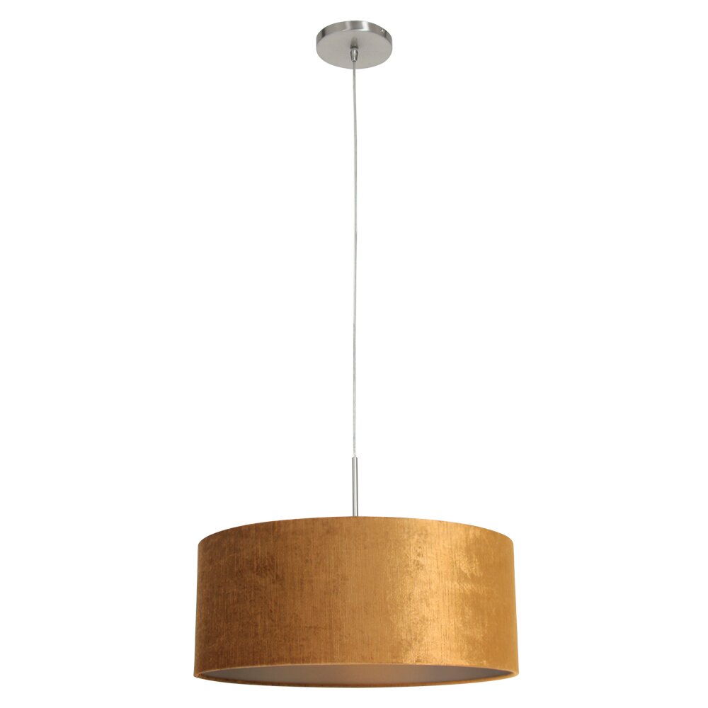 Steinhauer Sparkled Pendelleuchte Stahl gebürstet, 1-flammig main product photo