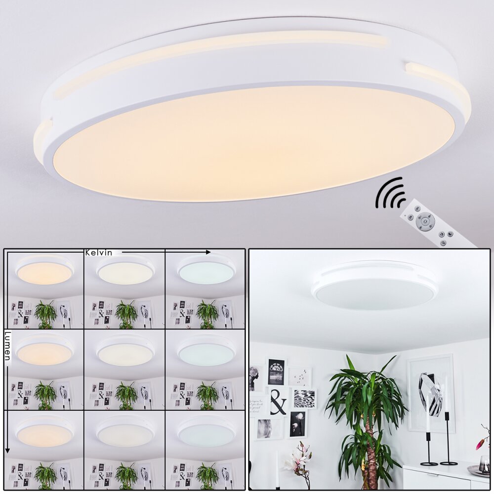 Seewen Deckenpanel LED Weiß, 1-flammig, Fernbedienung main product photo