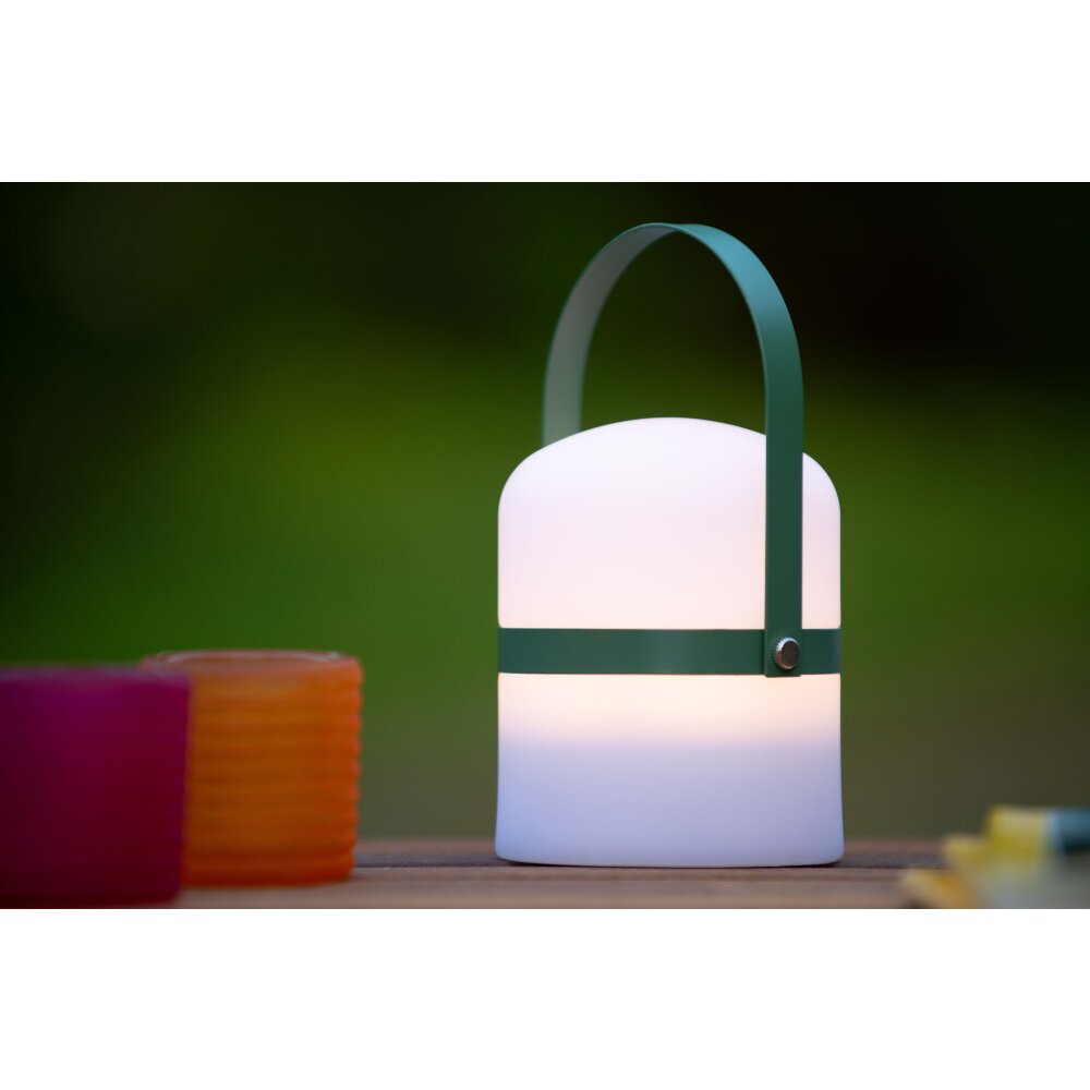Lucide LITTLEJOE Tischleuchte LED Grün, Weiß, 1-flammig main product photo