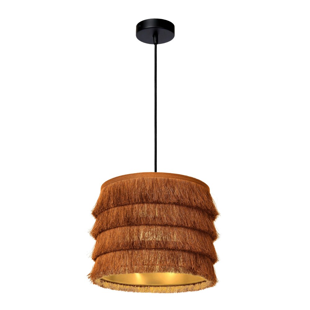 Lucide TOGO Pendelleuchte Schwarz, 1-flammig main product photo