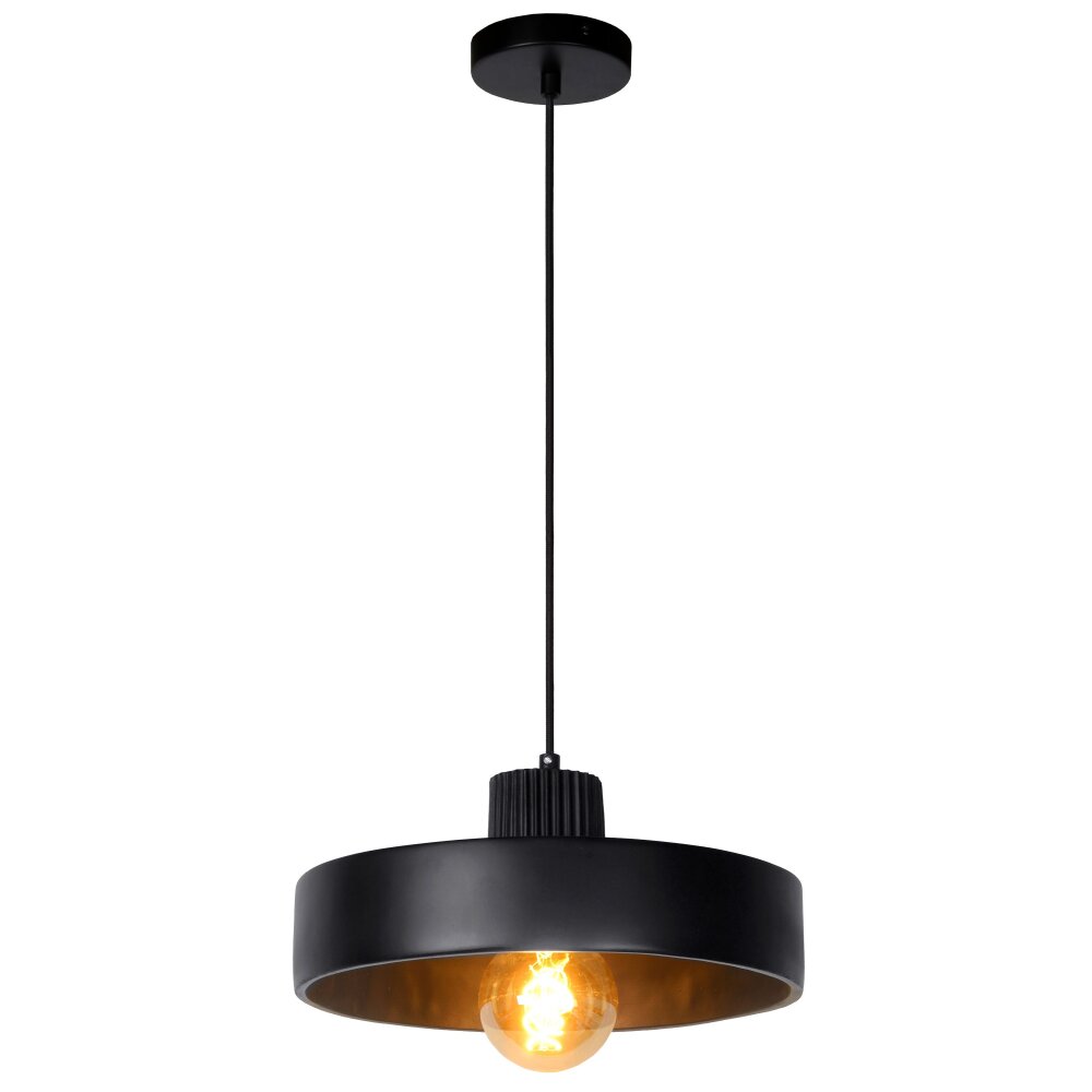 Lucide OPHELIA Pendelleuchte Schwarz, 1-flammig main product photo