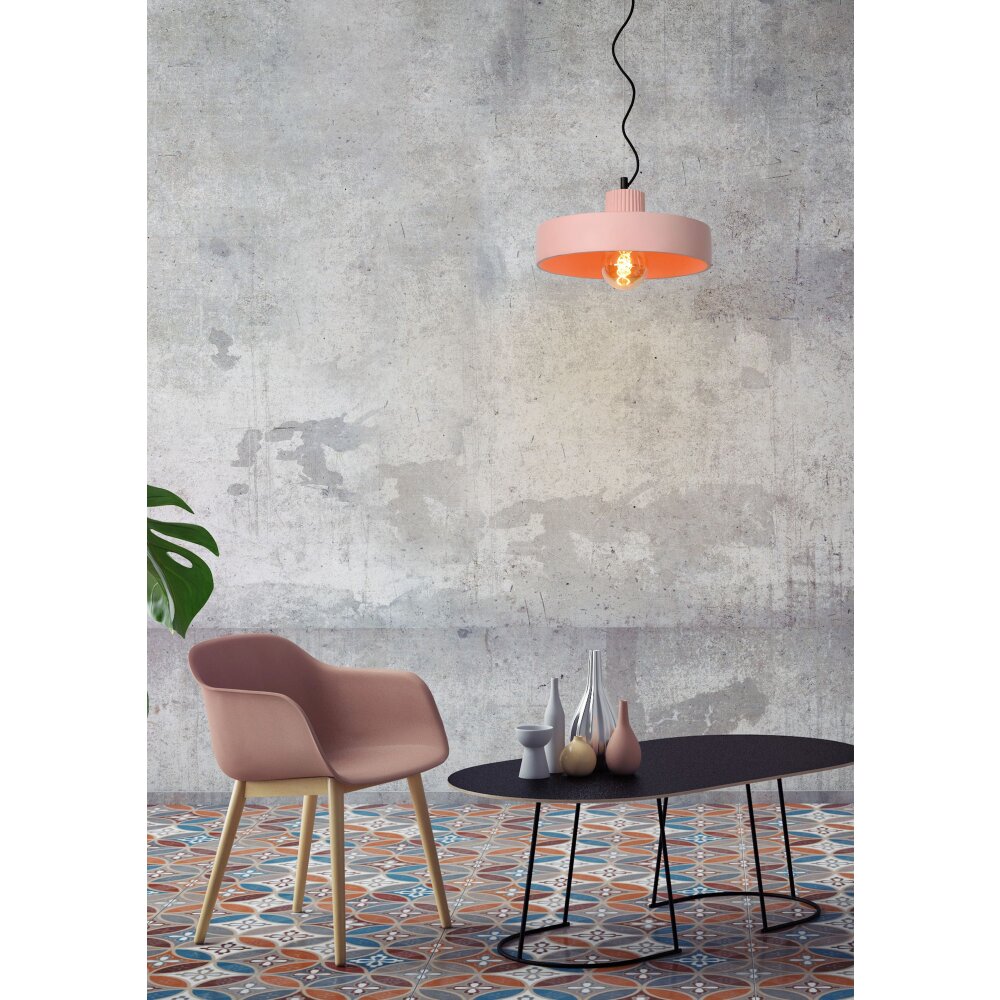 Lucide OPHELIA Pendelleuchte Schwarz, 1-flammig main product photo