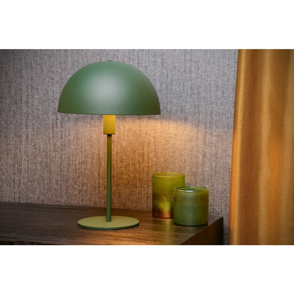 Lucide SIEMON Tischleuchte Grün, 1-flammig main product photo