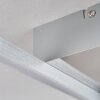 Buren Deckenleuchte LED Nickel-Matt, 1-flammig