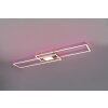 Trio Leuchten Ganado Deckenleuchte LED Nickel-Matt, 2-flammig, Fernbedienung, Farbwechsler Trio Leuchten Ganado Deckenleuchte LED Nickel-Matt, 2-flammig, Fernbedienung, Farbwechsler