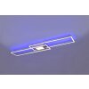 Trio Leuchten Ganado Deckenleuchte LED Nickel-Matt, 2-flammig, Fernbedienung, Farbwechsler Trio Leuchten Ganado Deckenleuchte LED Nickel-Matt, 2-flammig, Fernbedienung, Farbwechsler