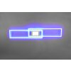 Trio Leuchten Ganado Deckenleuchte LED Nickel-Matt, 2-flammig, Fernbedienung, Farbwechsler Trio Leuchten Ganado Deckenleuchte LED Nickel-Matt, 2-flammig, Fernbedienung, Farbwechsler
