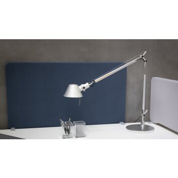 Artemide Tolomeo Tischleuchte Aluminium, 1-flammig