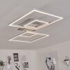 Buren Deckenleuchte LED Nickel-Matt, 1-flammig