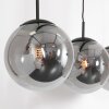Steinhauer Bollique Pendelleuchte Schwarz, 3-flammig