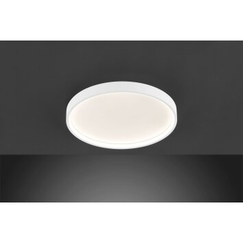 Wofi Leuchten DUBAI Deckenleuchte LED Weiß, 1-flammig