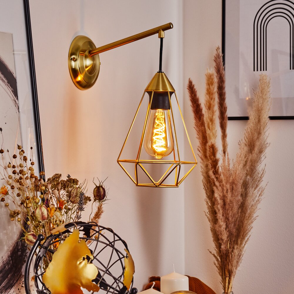 Cenova Wandleuchte Messing, 1-flammig main product photo