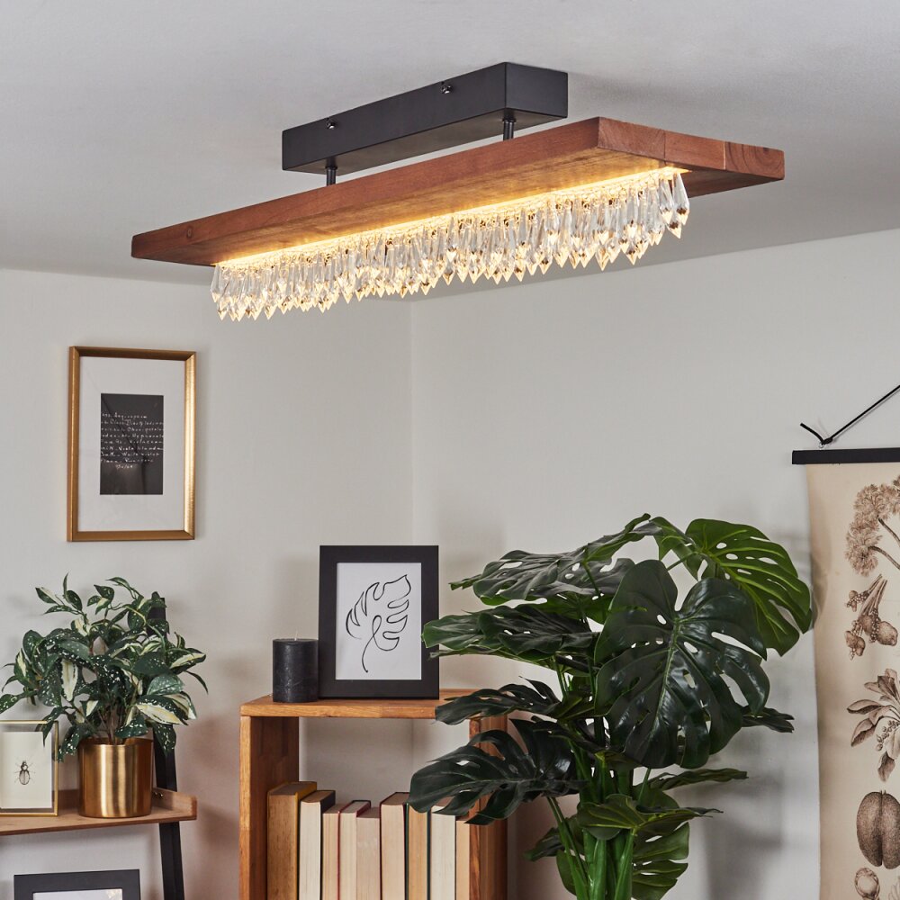 Versoix Deckenleuchte LED Schwarz, 1-flammig main product photo