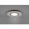 Trio Leuchten Verus Deckenleuchte LED Nickel-Matt, 1-flammig, Fernbedienung