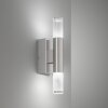 Fischer & Honsel Nyra Wandleuchte LED Nickel-Matt, 2-flammig