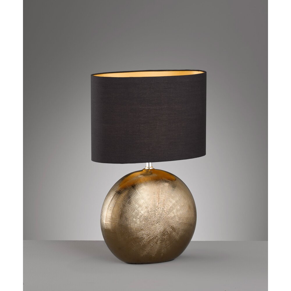 Fischer & Honsel Foro Tischleuchte Bronze, 1-flammig main product photo
