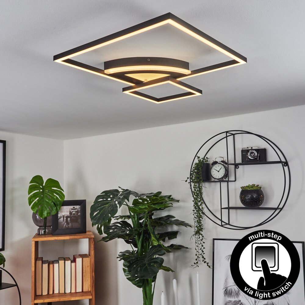Taleta Deckenleuchte LED Schwarz, Weiß, 1-flammig main product photo