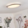 Sapioris Deckenleuchte LED Silber, 1-flammig