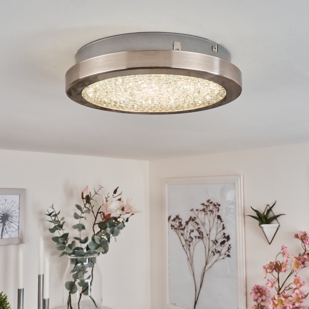 Kerns Deckenleuchte LED Nickel-Matt, 1-flammig main product photo