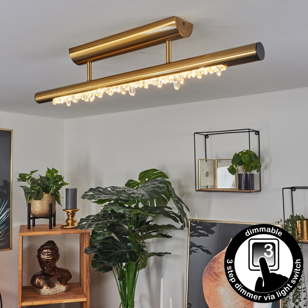 Rodeche Deckenleuchte LED Messing, 1-flammig main product photo
