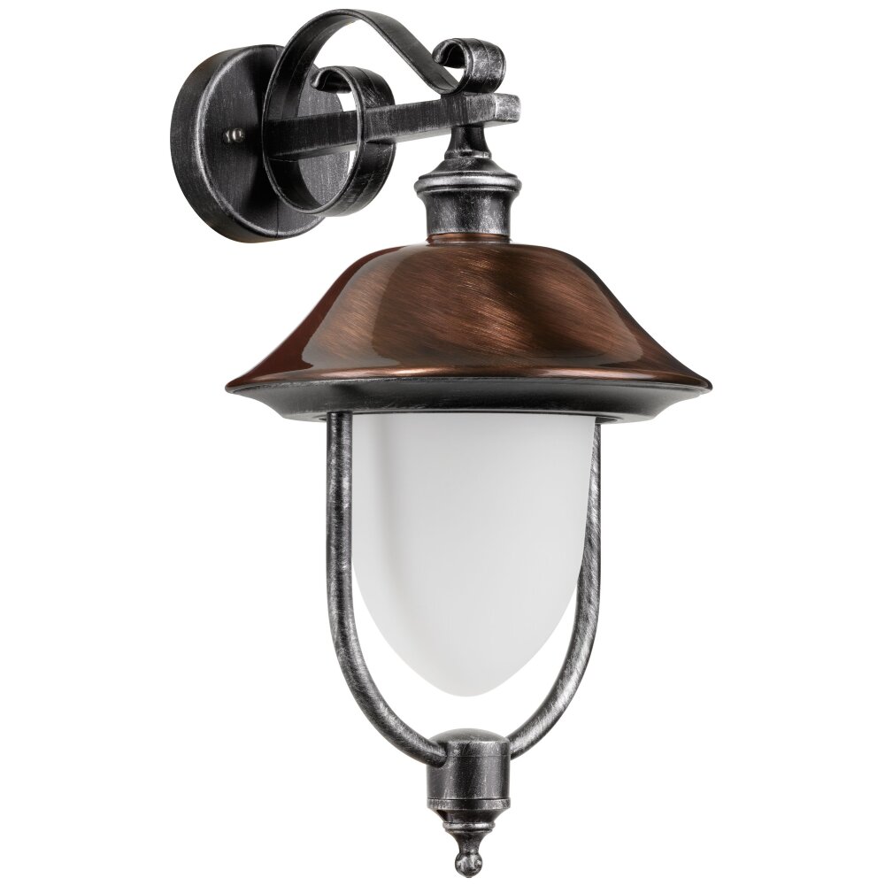 LCD Nabburg Außenwandleuchte LED Kupferfarben, Schwarz, 1-flammig main product photo