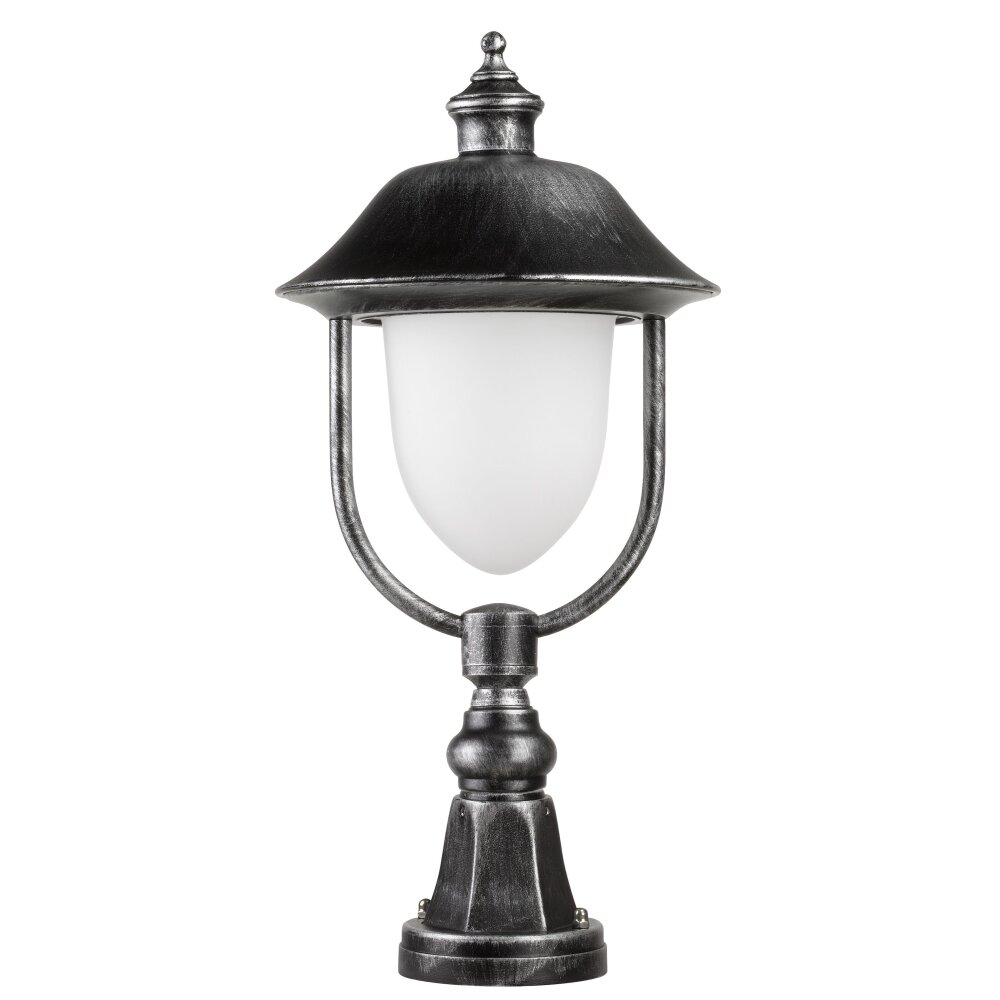 LCD Nabburg Sockelleuchte LED Schwarz, Silber, 1-flammig main product photo
