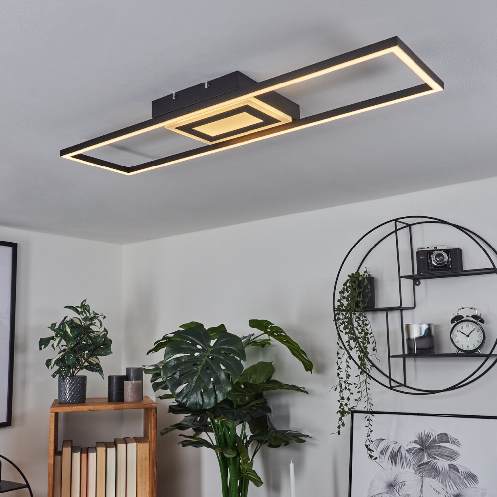 Taleta Deckenleuchte LED Schwarz, 1-flammig main product photo