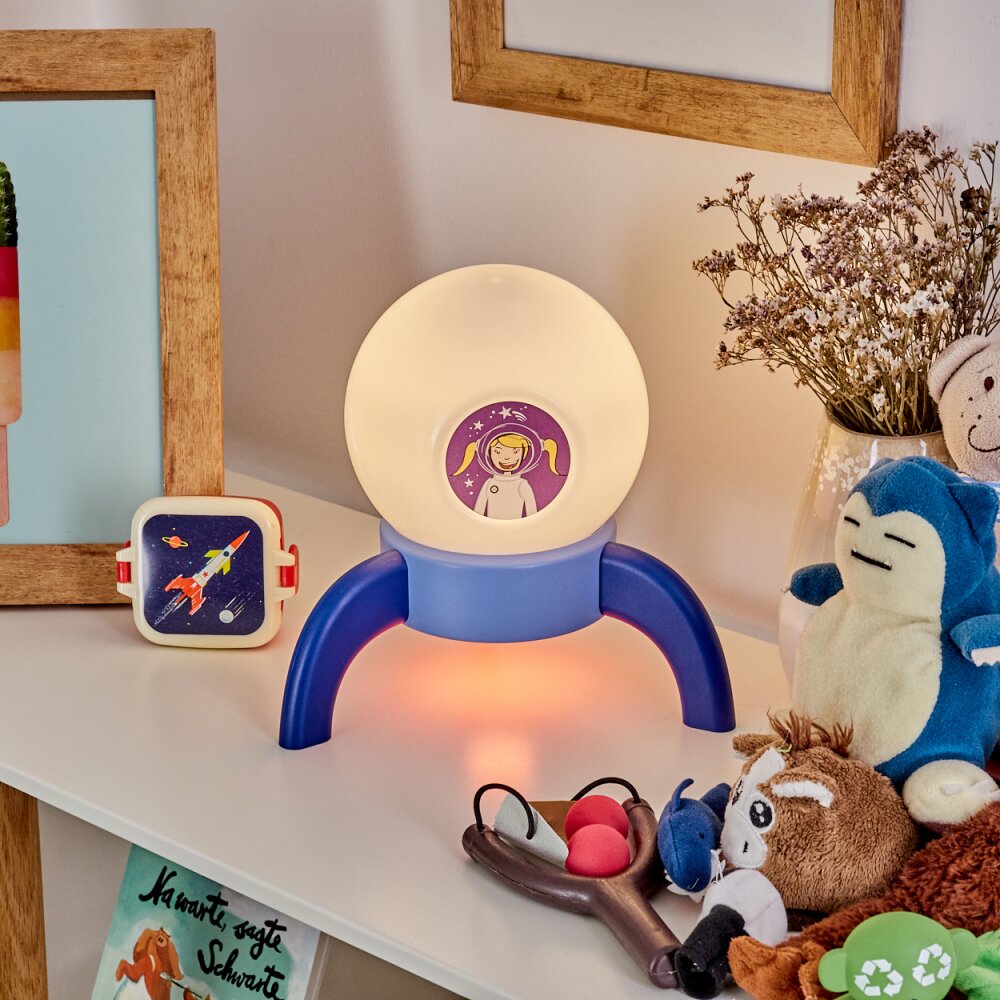 Rougemont Tischleuchte LED Blau, 1-flammig main product photo