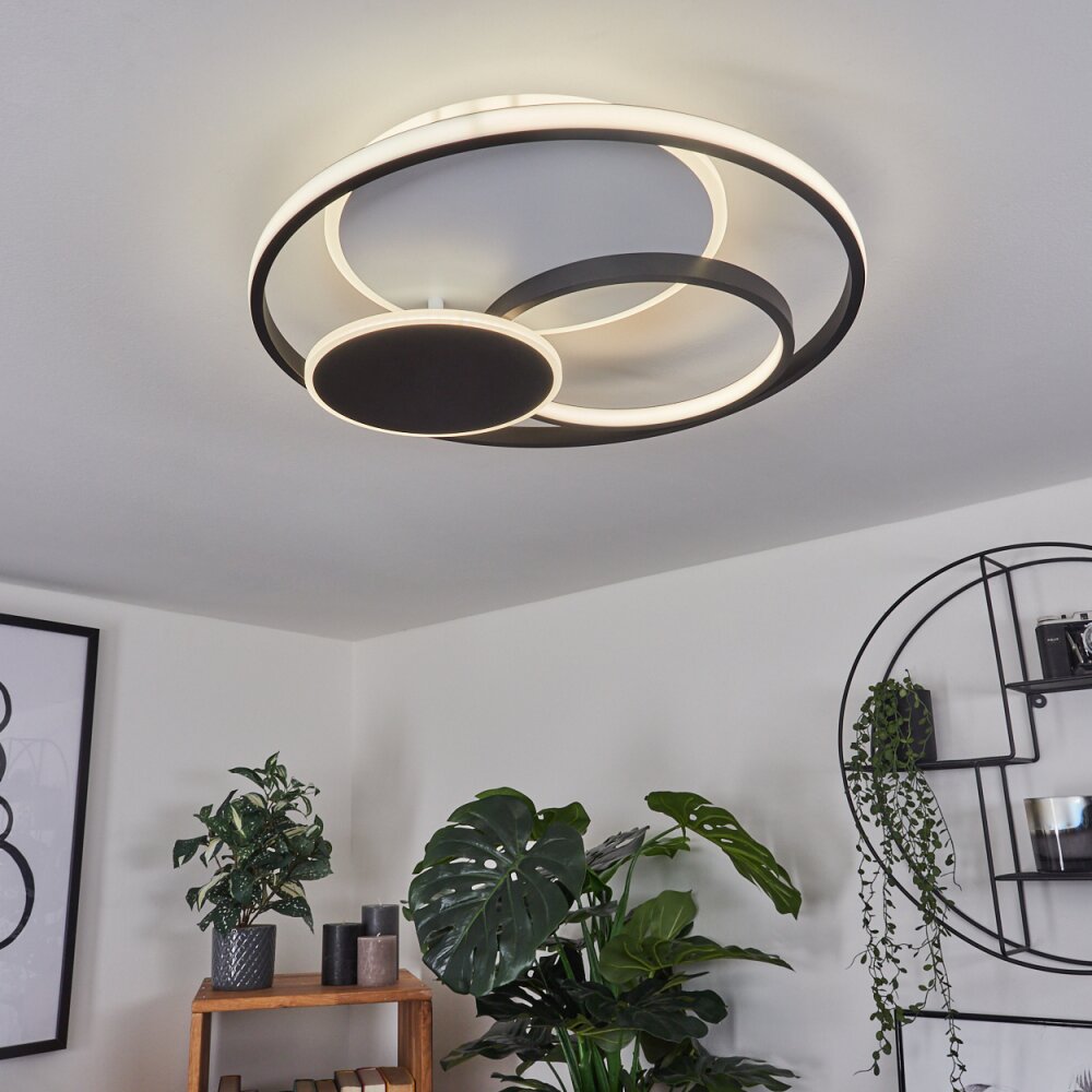 Kolo Deckenleuchte LED Schwarz, Weiß, 1-flammig main product photo