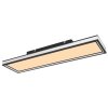 Globo JESSY Deckenpanel LED Schwarz, 1-flammig